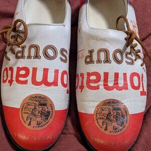 ICON Campbell's Tomato Soup shoes, women's size 8.5